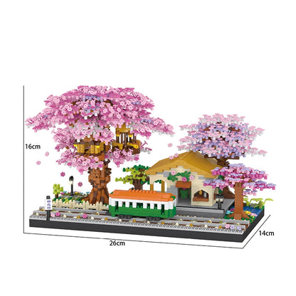 Zonan Mini Sakura Tree Set