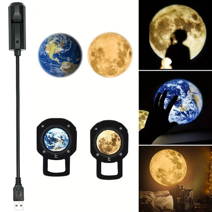 Zonan USB Moon Projection Night Light