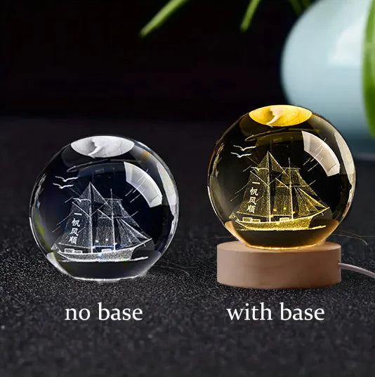 Zonan 3D Crystal Glass Ball