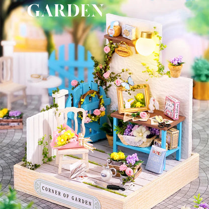 Zonan DIY Miniature Wooden Dollhouse