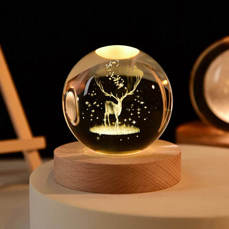 Zonan 3D Crystal Glass Ball