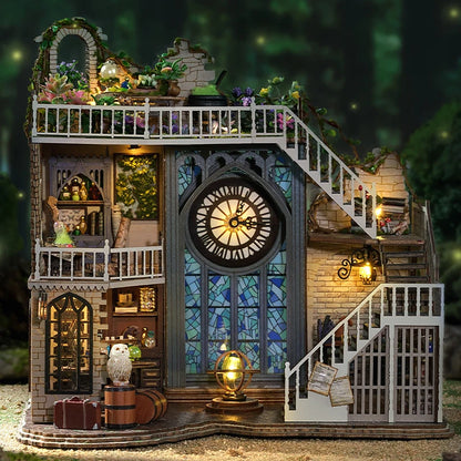 Zonan Wooden Mini Dollhouse Kit