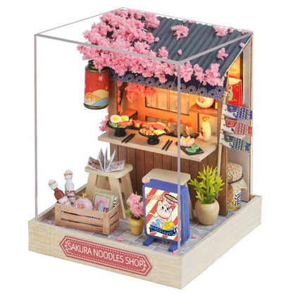 Zonan DIY Miniature Wooden Dollhouse