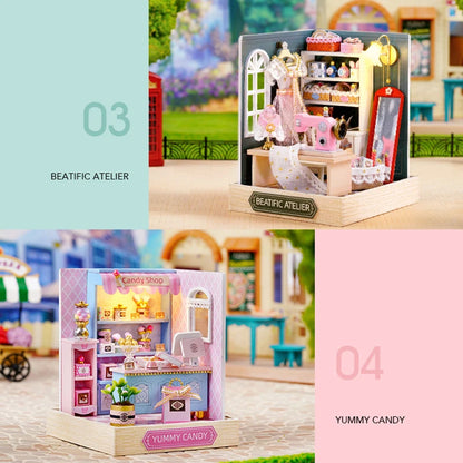Zonan DIY Miniature Wooden Dollhouse