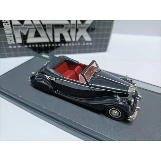 Rare Juguar Mk V Dhc Two-door Classic Car 1:43 Scale Resin Retro Static Car Model Collection Souvenir High-end Ornaments Display