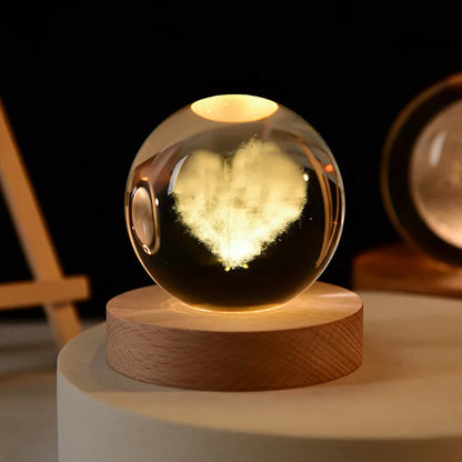 Zonan 3D Crystal Glass Ball