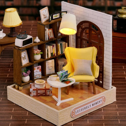 Zonan DIY Miniature Wooden Dollhouse