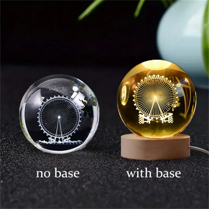 Zonan 3D Crystal Glass Ball