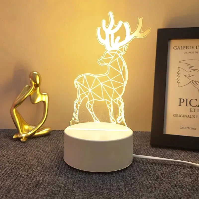 Zonan Cartoon Night Light Fan