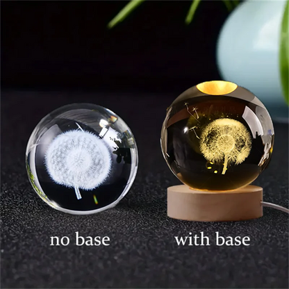Zonan 3D Crystal Glass Ball