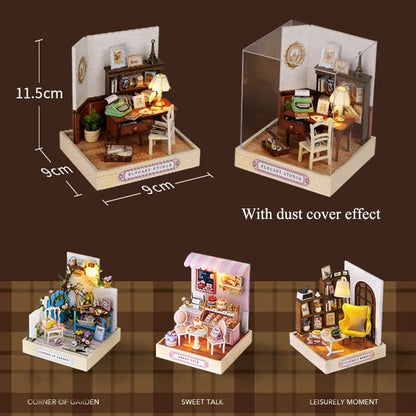 Zonan DIY Miniature Wooden Dollhouse