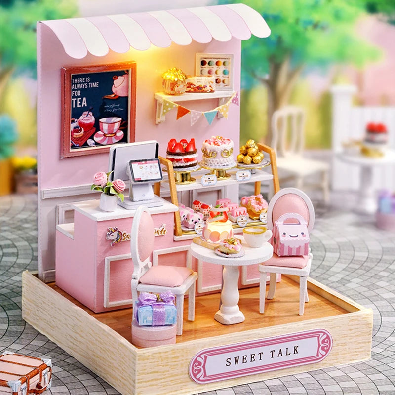 Zonan DIY Miniature Wooden Dollhouse