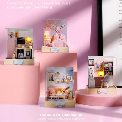 Zonan DIY Miniature Wooden Dollhouse