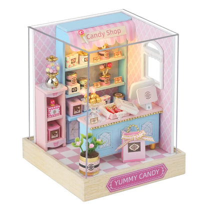 Zonan DIY Miniature Wooden Dollhouse
