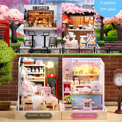 Zonan DIY Miniature Wooden Dollhouse