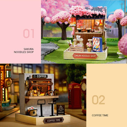 Zonan DIY Miniature Wooden Dollhouse