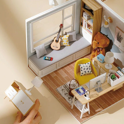 Zonan DIY Miniature Wooden Dollhouse