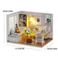 Zonan DIY Miniature Wooden Dollhouse
