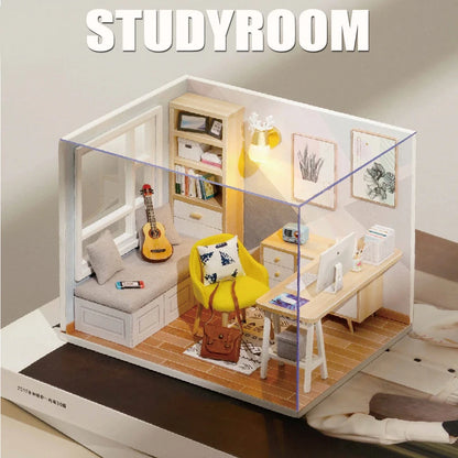 Zonan DIY Miniature Wooden Dollhouse