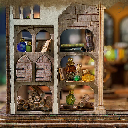 Zonan Wooden Mini Dollhouse Kit