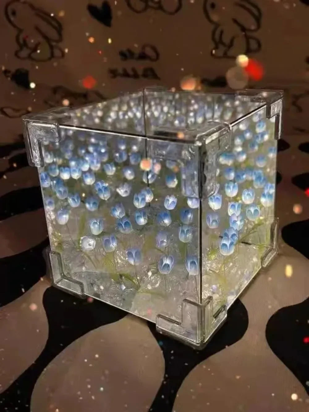 Zonan DIY Tulip Cube Night Lamp