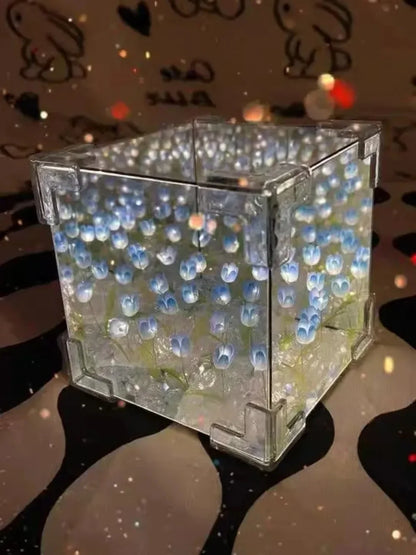 Zonan DIY Tulip Cube Night Lamp