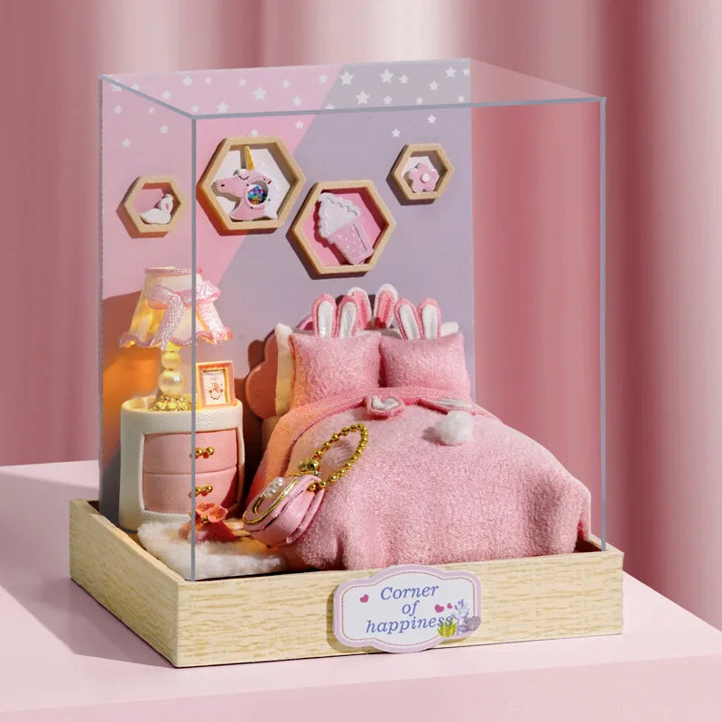 Zonan DIY Miniature Wooden Dollhouse