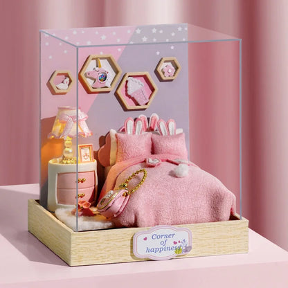 Zonan DIY Miniature Wooden Dollhouse